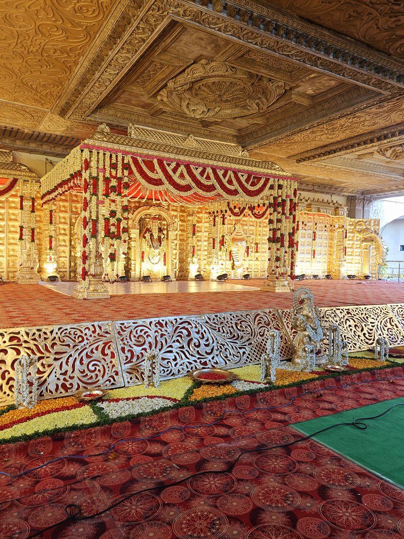 Wedding mandap decor
