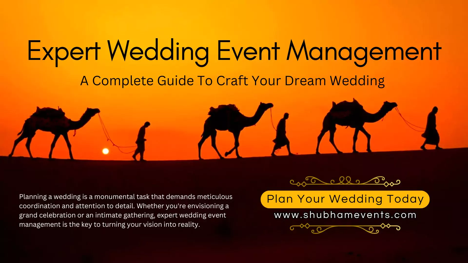 Wedding Event Management: Expert Guide To Your Dream Wedding