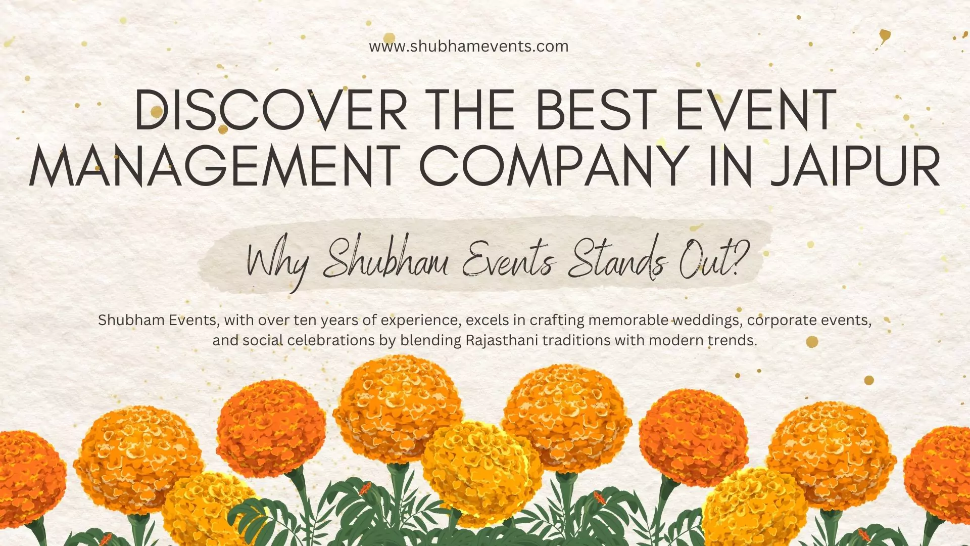 Discover Shubham Events, the best event management company in Jaipur.